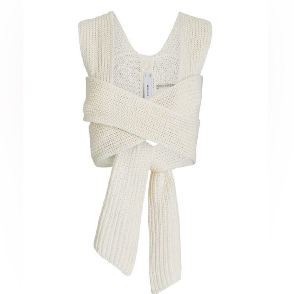Simonett Knit Wrap Top